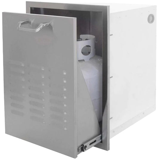 NorCal 260 Series 20-Inch Roll-Out Trash/Propane Tank Drawer