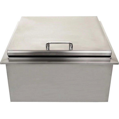 NorCal 260 Series 18-Inch Drop-In Ice Bin Cooler With Condiment Tray