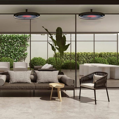 Bromic Eclipse Smart-Heat Electric Pendant + Twin Pole - BH0920001