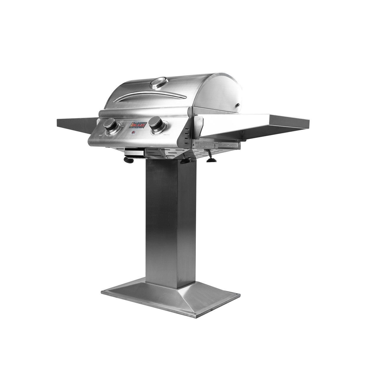 Blaze Pedestal Base With Side Shelves For Blaze 21-Inch Portable Electric Grill - BLZ-ELEC21-BASE