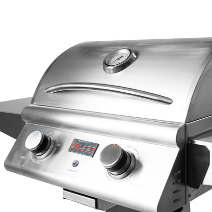 Blaze Pedestal Base With Side Shelves For Blaze 21-Inch Portable Electric Grill - BLZ-ELEC21-BASE