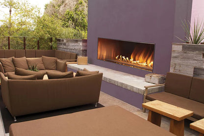 Empire Carol Rose 48 Inch Single Sided Outdoor Linear Fireplace - OLL48FP12S