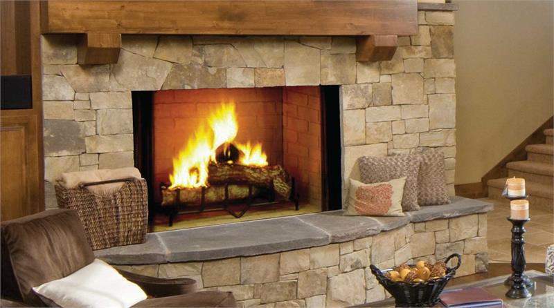 Majestic Biltmore 36 Wood Burning Fireplace - SB60 – NorCal Fire u0026 Grill