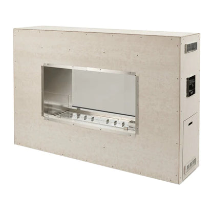 The Outdoor GreatRoom Company 60 Inch Linear Ready-to-Finish Fireplace - RLFP-60DNG