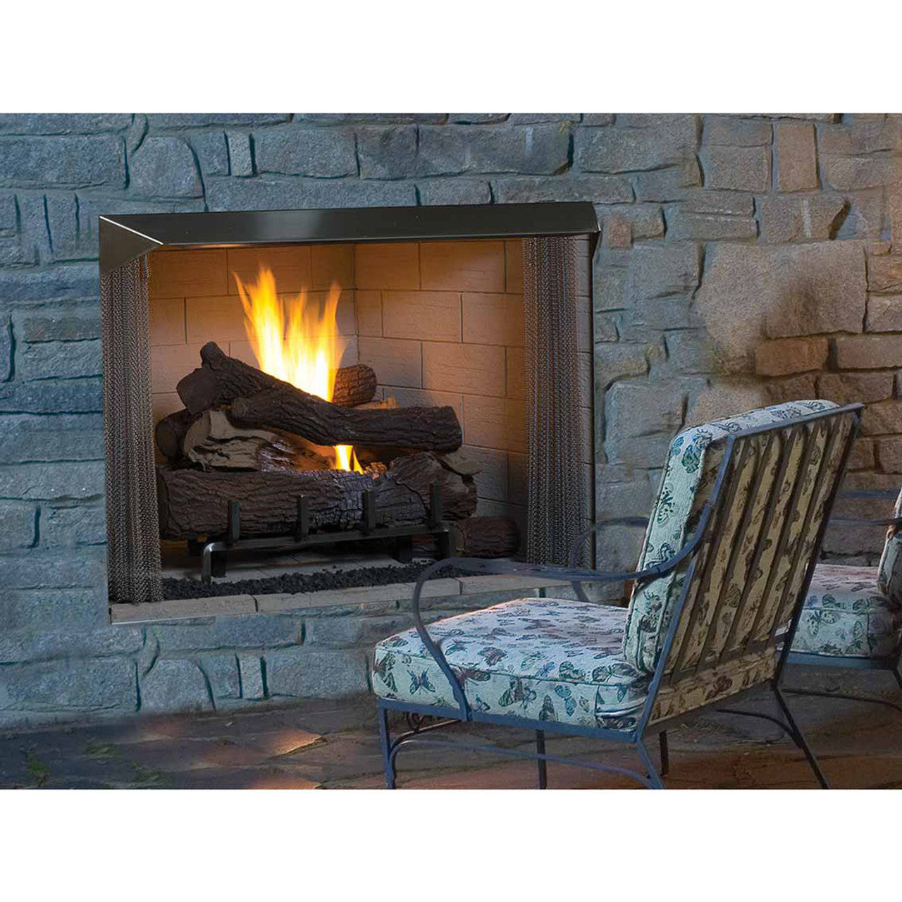 Superior 50 Inch Vent Free Outdoor Gas Firebox, Masonry - VRE6050