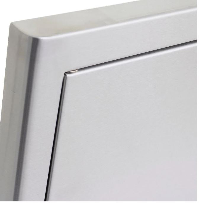 Blaze 40-Inch Stainless Steel Double Access Door With Paper Towel Holder - BLZ-AD40-R