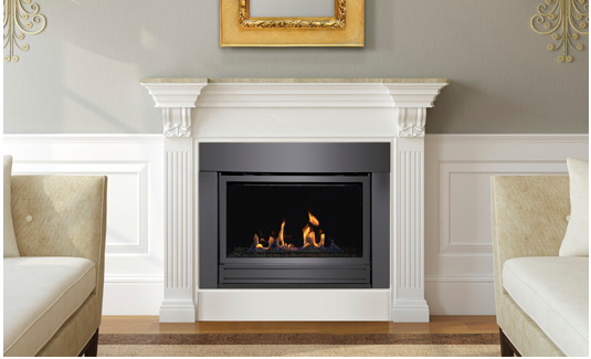 36" Direct Vent Linear Gas Fireplace | Sierra Flame - NorCal Fire & Grill