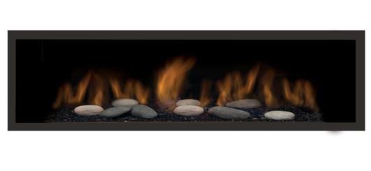 Sierra Flame Gas Fireplace Austin 65" Natural Gas Direct Vent Linear (AUSTIN-65G-NG-DELUXE) 628451612261