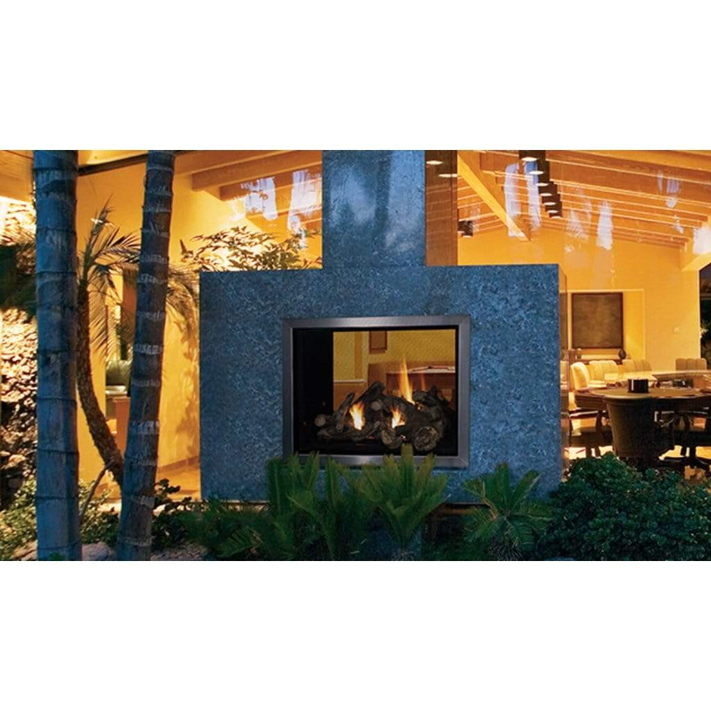 Superior 40 Inch Direct Vent Traditional Indoor/Outdoor Gas Fireplace - DRT63ST