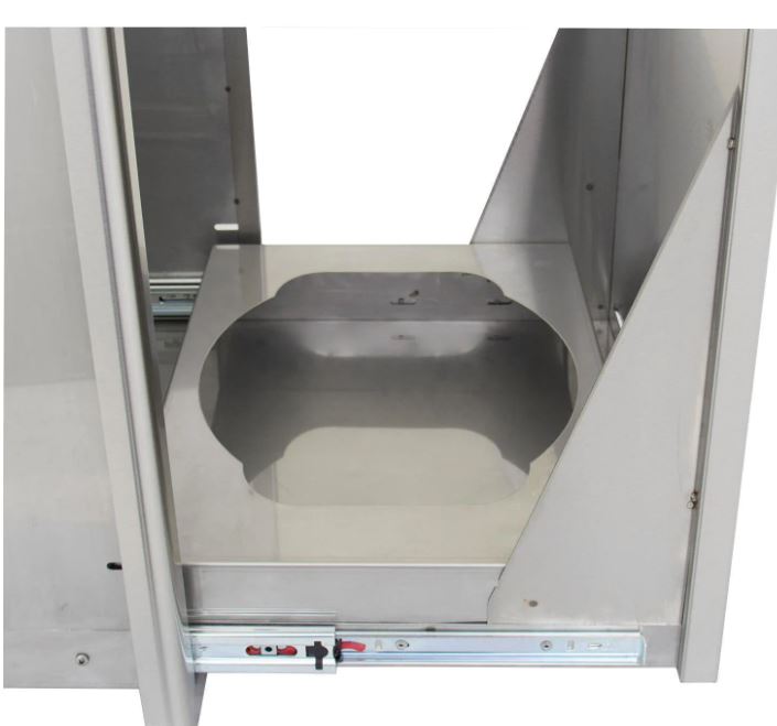 Blaze 20-Inch Stainless Steel Roll-Out Trash / Propane Tank Drawer - BLZ-TRLP-DRW