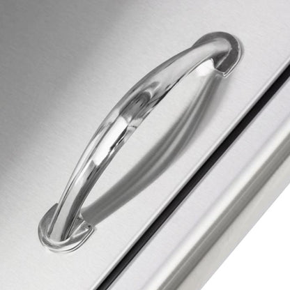 Blaze 32-Inch Access Door & Stainless Steel Double Drawer Combo -BLZ-DDC-R